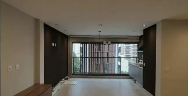 Sala do apartamento — depois da reforma